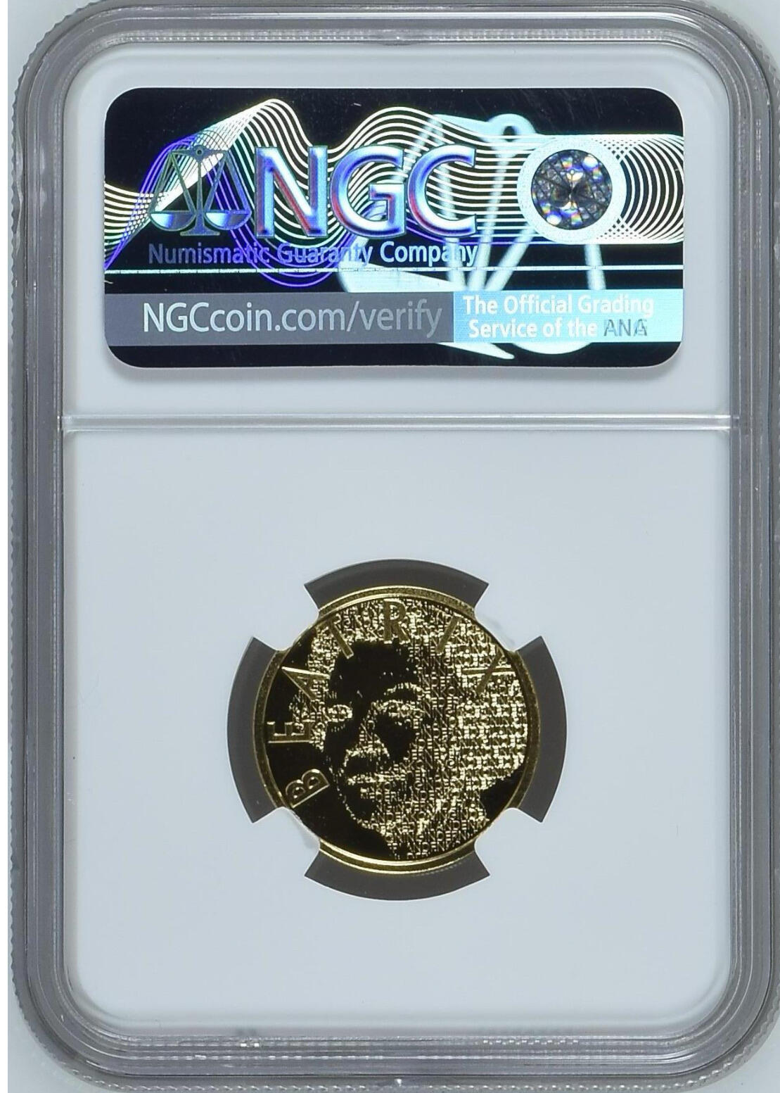 第168期拍卖【长期征集拍品】 荷兰2003年梵高纪念金币NGC-PL69,，编号6432299-091 ， 6.72克，含金量90%，材料价4600元左右
