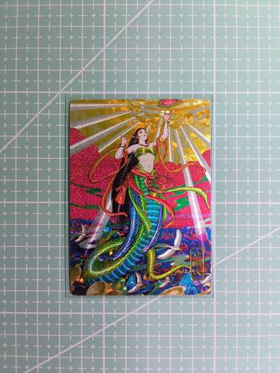C先生卡牌 第8期 豪杰传亲签 西游姬亲签 卡德曼亲签 人间传亲签（品控显微镜勿拍！默认微瑕。持续收拍品中。。欢迎送拍） - 【粗闪】奇点卡牌 七月盲包  女娲氏