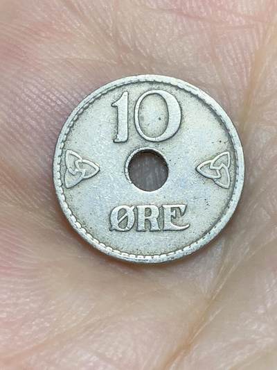 2025年第七十五场(总第一百零一场）外国好品散币(免佣金) - 挪威🇳🇴1924年10欧尔(哈康七世第三版，首发年)
