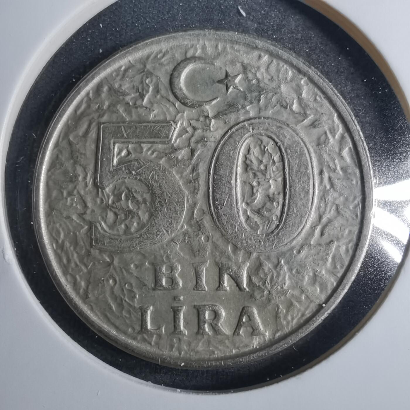 沼泽如烟--第803场 土耳其2000年5万里拉