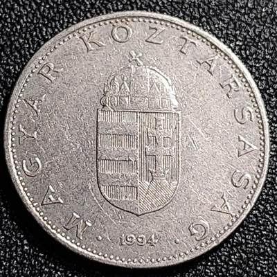 泉币菌-第68场-精品欢乐场-第1场 / 福利放送，感谢大家一直以来的支持。68-72场中，凡拍中15单及以上者，非偏远地区购买者，其所购所有商品满30包邮。       （特别说明：偏远地区包邮条件除满足购满15单及以上外，内蒙古、青海、西藏、宁夏需要满48包邮，新疆、西藏需要满68包邮。） 匈牙利10福林25mm 欧洲币