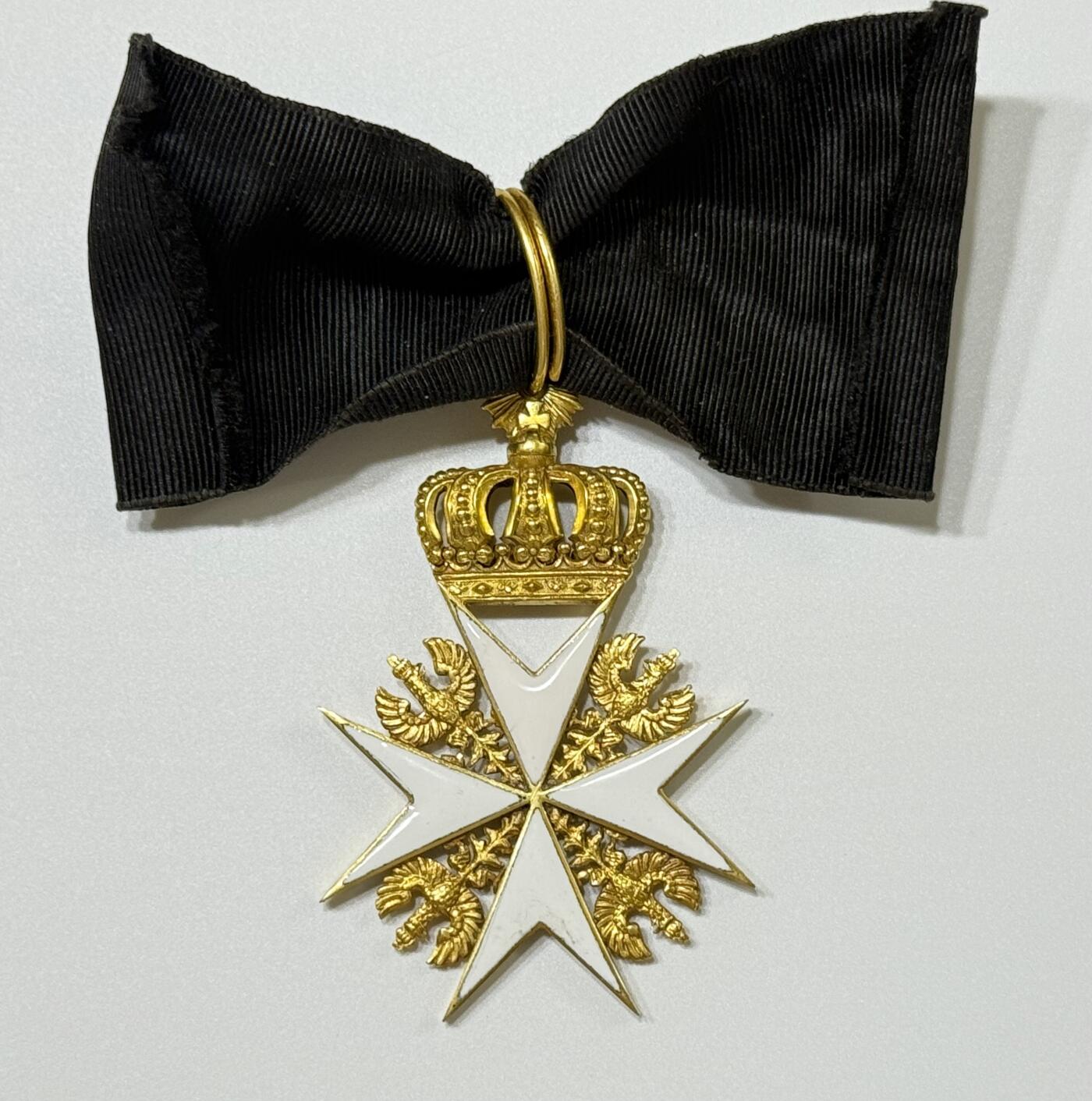 RimeNova韵星2025军品类夏季拍卖会-- RimeNova 2025 Summer Militaria Sale 德意志帝国普鲁士王国圣约翰勋章—18K金质珐琅