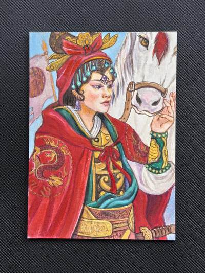【博洋堂】卡牌拍卖专场第002期 - 2022 卡艺 万享 《九洲芳华志》手绘卡 1/1