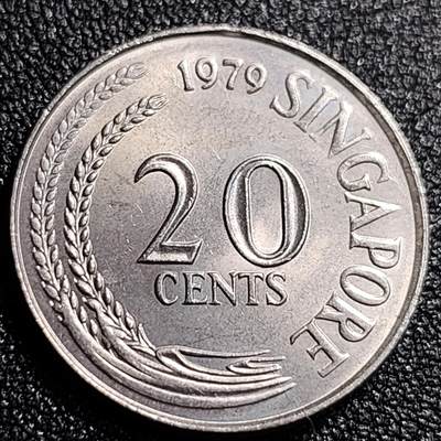 泉币菌-第69场-精品欢乐场-第2场 / 福利放送，感谢大家一直以来的支持。68-72场中，凡拍中15单及以上者，非偏远地区购买者，其所购所有商品满30包邮。       （特别说明：偏远地区包邮条件除满足购满15单及以上外，内蒙古、青海、西藏、宁夏需要满48包邮，新疆、西藏需要满68包邮。） 原光美品 币值 1979年 新加坡20分 海洋动物-剑鱼 24mm 