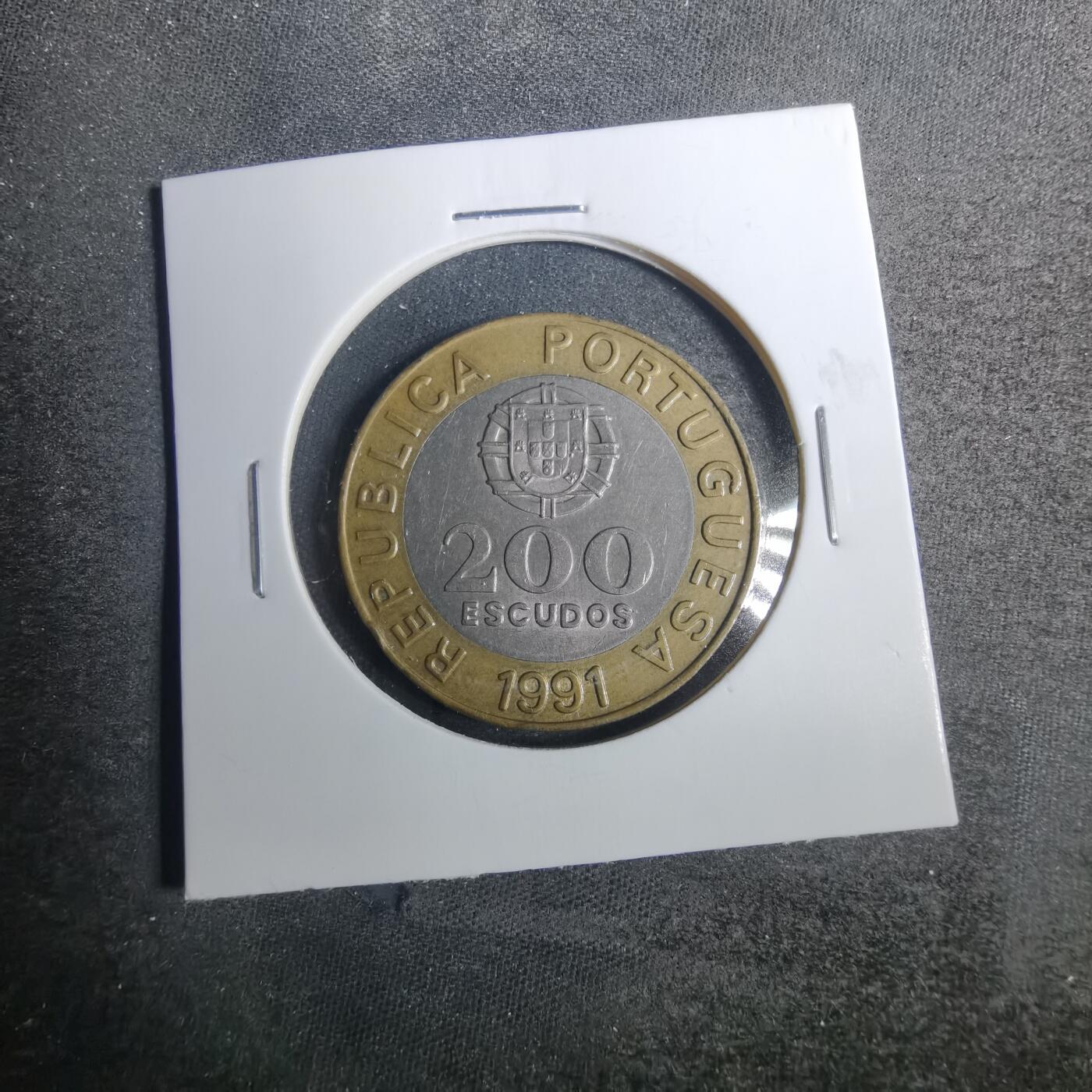 沼泽如烟--第803场 葡萄牙1991年200埃斯库多