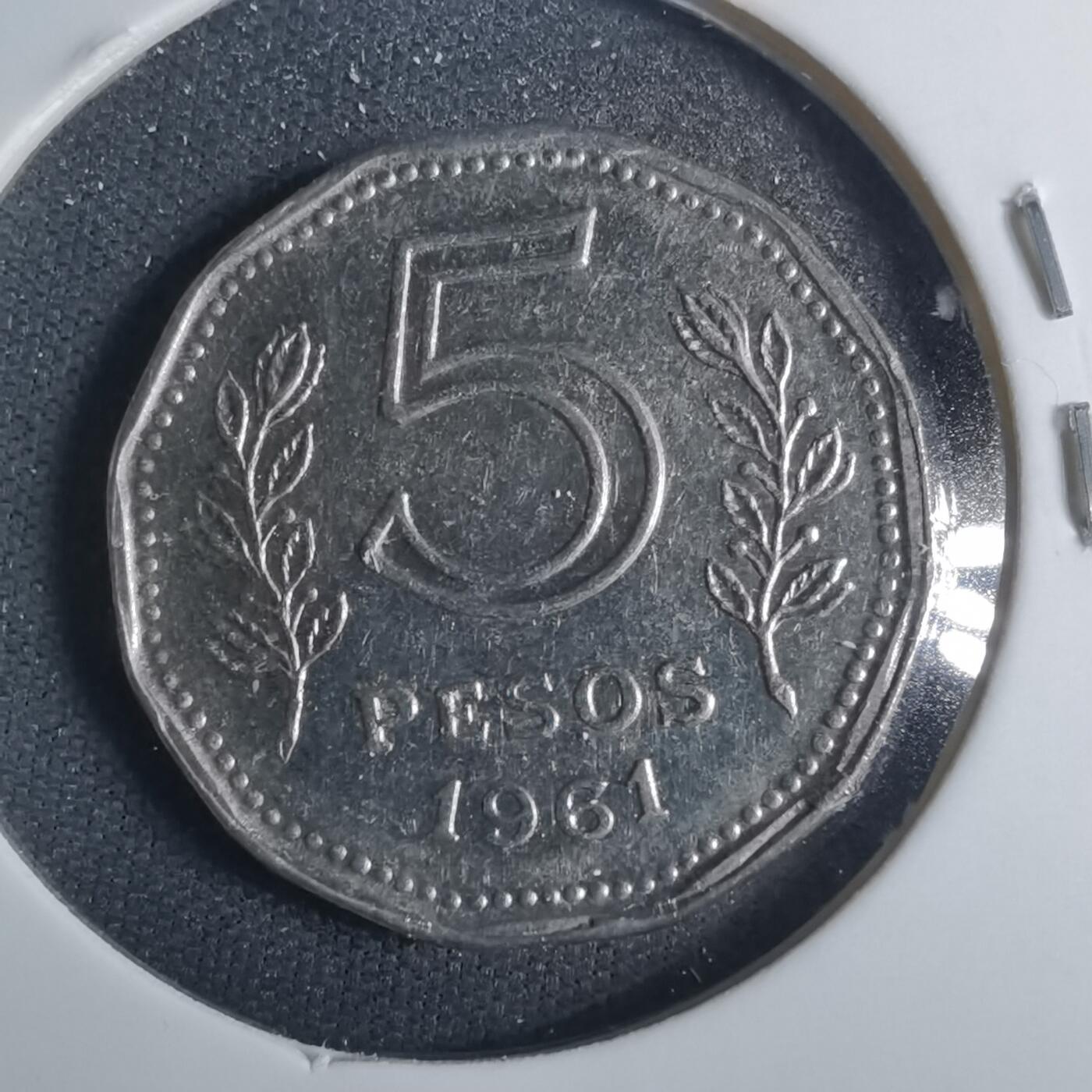 沼泽如烟--第803场 阿根廷1961年5比索