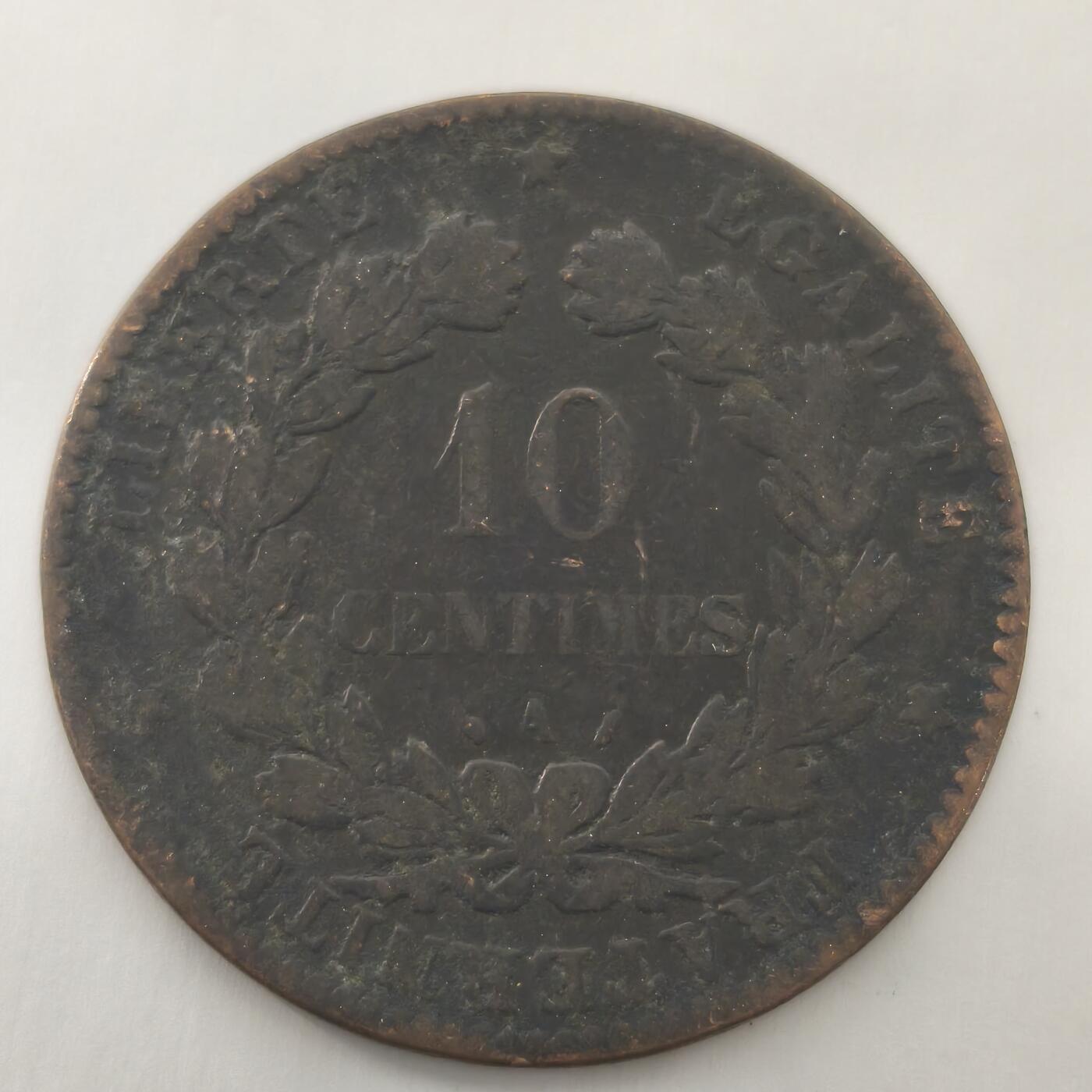 Krab外币市集Vol.23 法国1889年10分K厂