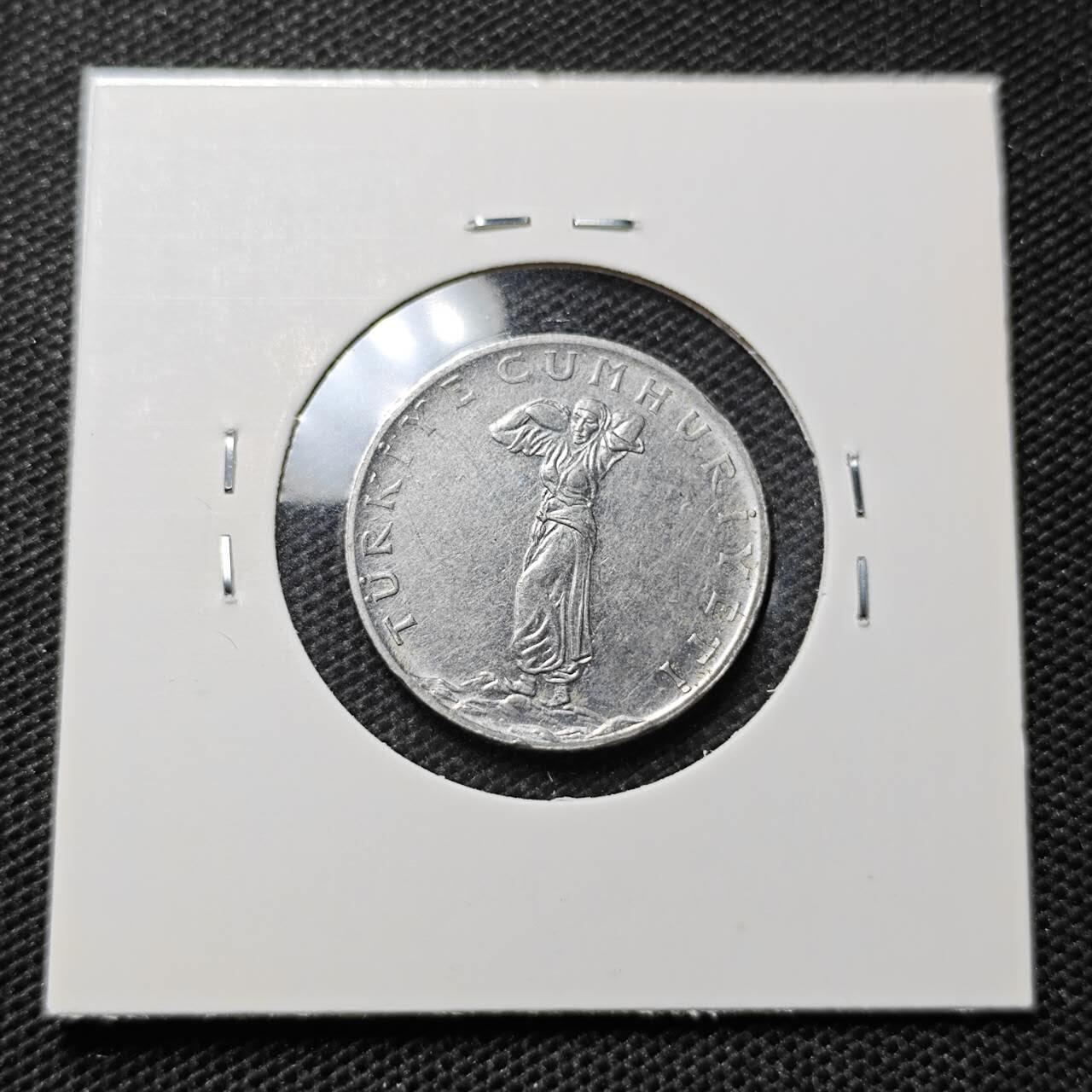 KK钱币收藏小铺 第316期 2月预留时间 周末发货 1973土耳其25库鲁