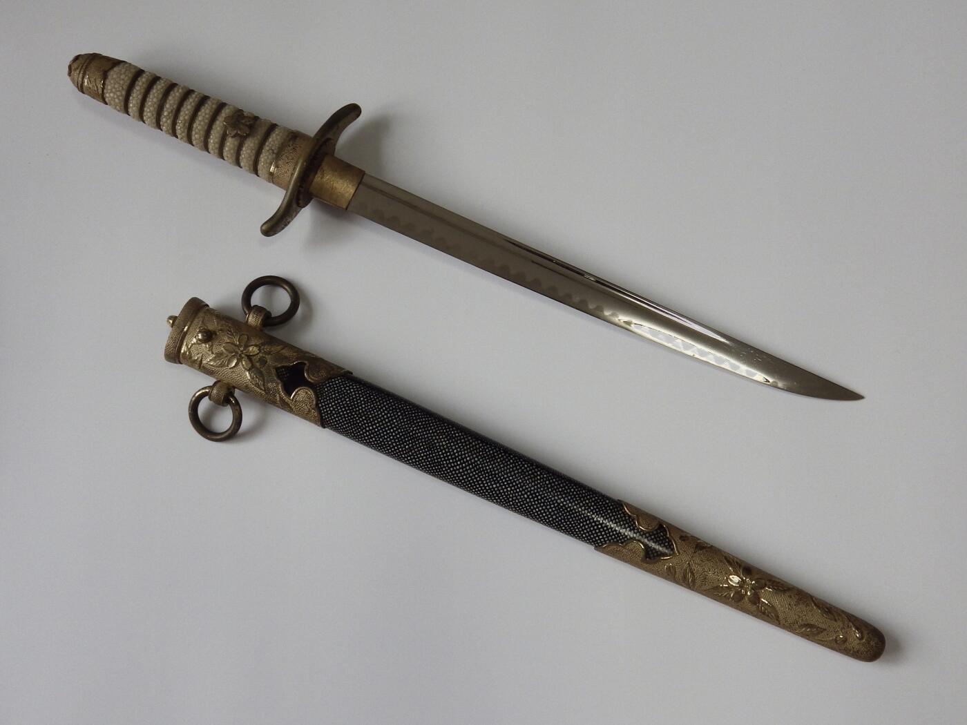 RimeNova韵星2025军品类夏季拍卖会-- RimeNova 2025 Summer Militaria Sale 日本IJN短剑（海短）