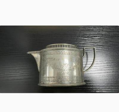 康怡轩钱币【银器 中国纪念币包装盒 专场】第454期 - 英国回流银茶壶奶罐