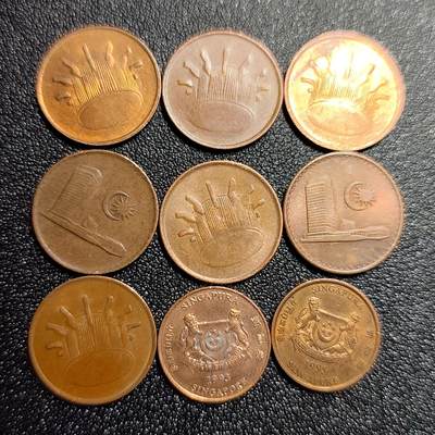 泉币菌-第68场-精品欢乐场-第1场 / 福利放送，感谢大家一直以来的支持。68-72场中，凡拍中15单及以上者，非偏远地区购买者，其所购所有商品满30包邮。       （特别说明：偏远地区包邮条件除满足购满15单及以上外，内蒙古、青海、西藏、宁夏需要满48包邮，新疆、西藏需要满68包邮。） 亚洲币 9枚