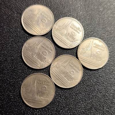 泉币菌-第69场-精品欢乐场-第2场 / 福利放送，感谢大家一直以来的支持。68-72场中，凡拍中15单及以上者，非偏远地区购买者，其所购所有商品满30包邮。       （特别说明：偏远地区包邮条件除满足购满15单及以上外，内蒙古、青海、西藏、宁夏需要满48包邮，新疆、西藏需要满68包邮。） - 泰国1泰铢 6枚