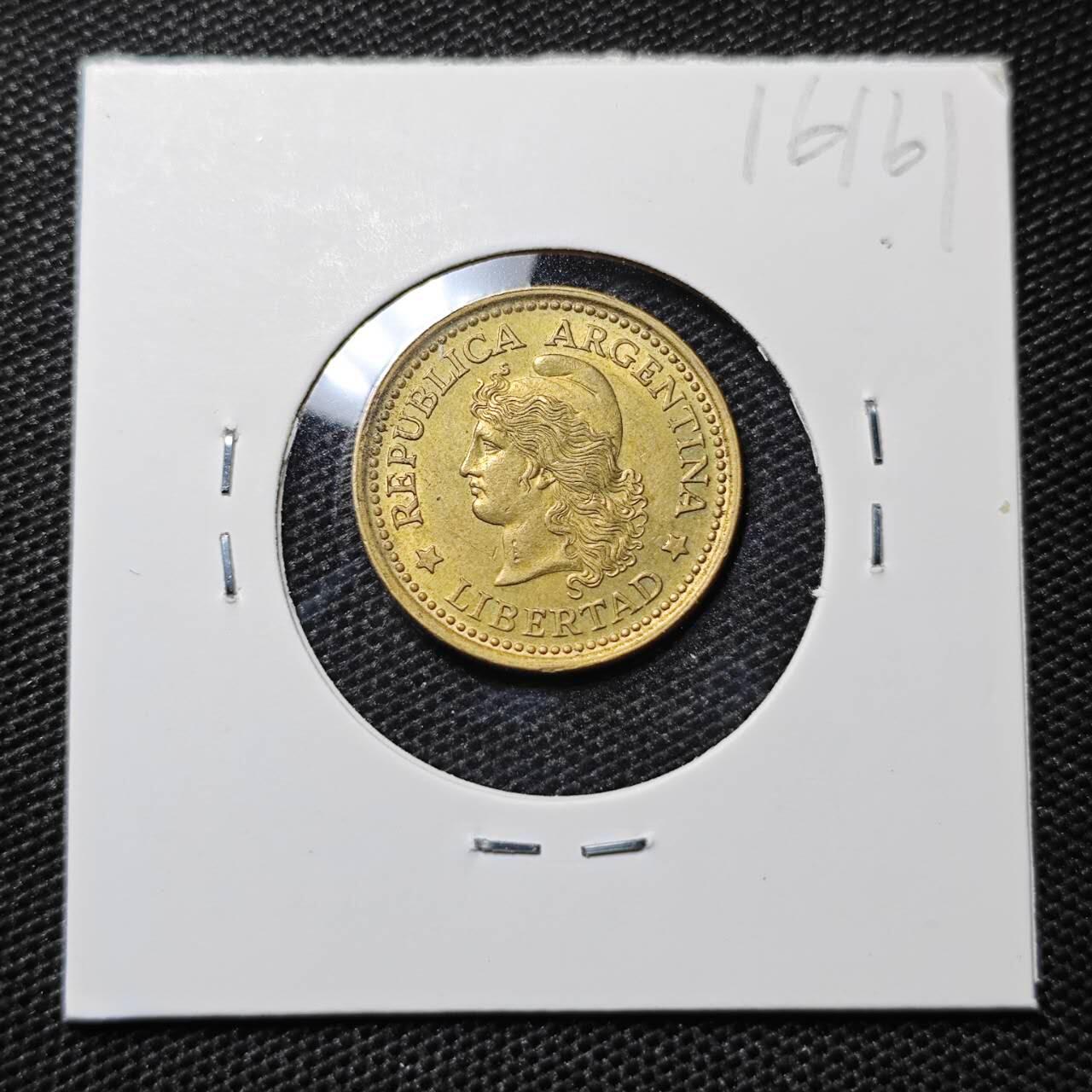 KK钱币收藏小铺 第316期 2月预留时间 周末发货 1970阿根廷50分