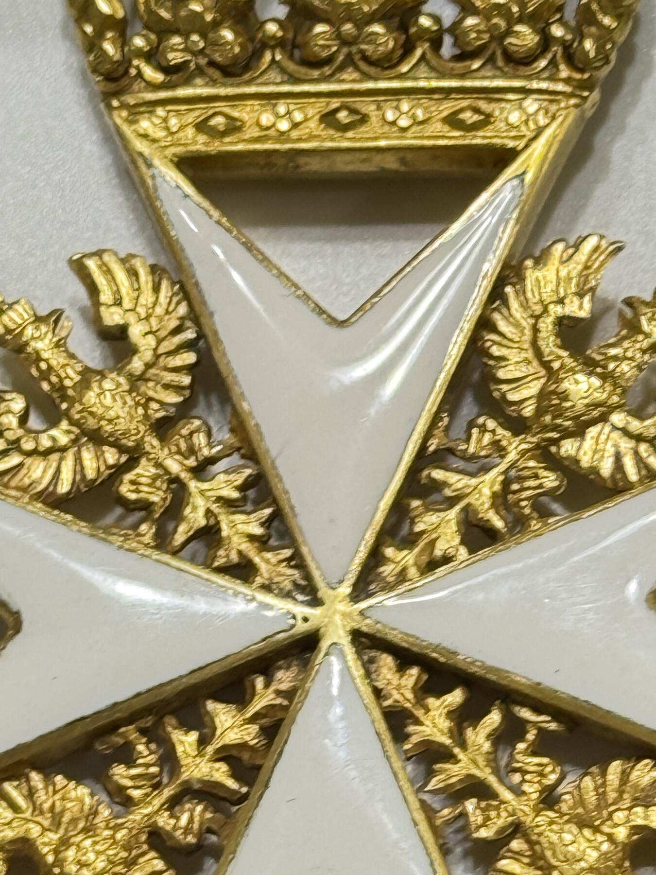 RimeNova韵星2025军品类夏季拍卖会-- RimeNova 2025 Summer Militaria Sale 德意志帝国普鲁士王国圣约翰勋章—18K金质珐琅