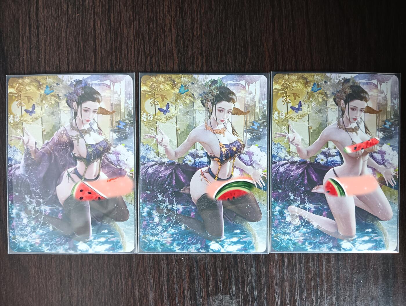 花开卡拍第33期（8月3号周日截拍，品控勿拍!!!拍品不寄存，运费5元，自制卡难免瑕疵，可能存在轻微撞角爆边等出厂瑕疵，品控介意勿拍！）