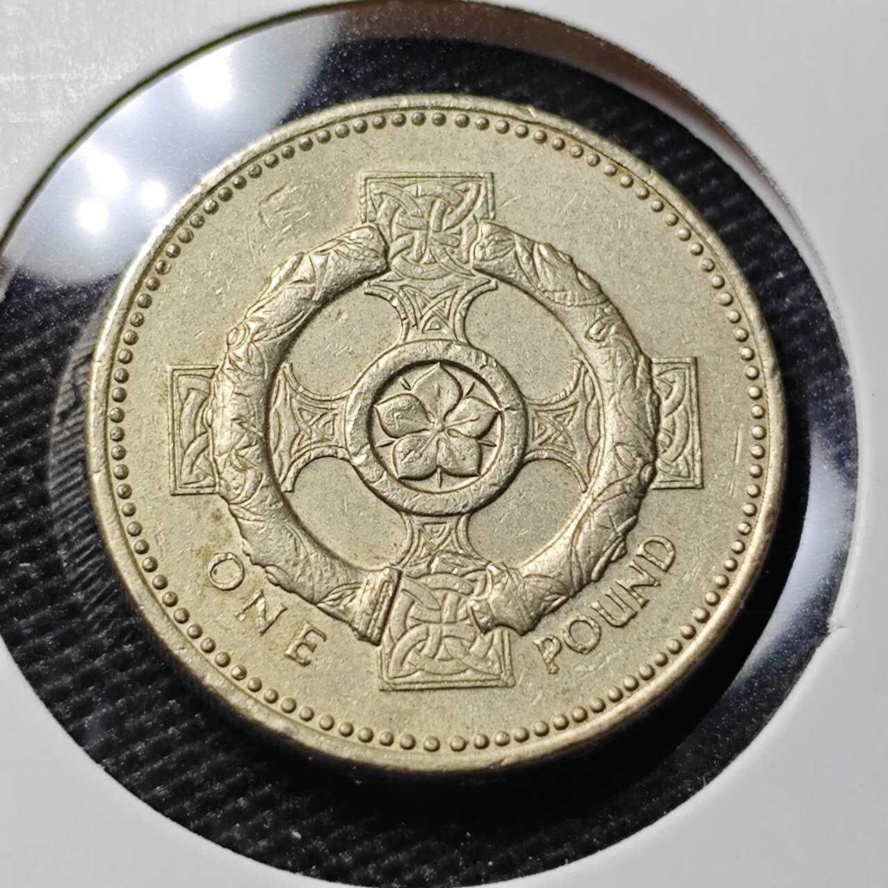 KK钱币收藏小铺 第316期 2月预留时间 周末发货 2001英国1磅 