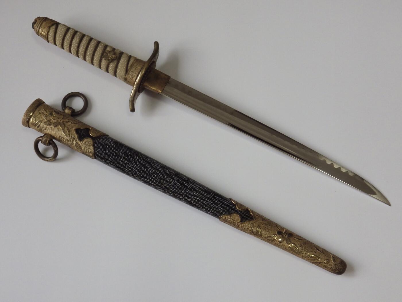 RimeNova韵星2025军品类夏季拍卖会-- RimeNova 2025 Summer Militaria Sale 日本IJN短剑（海短）