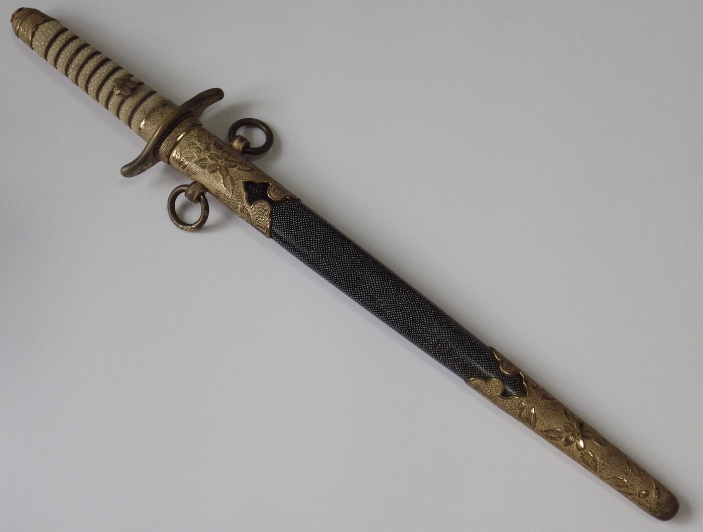 RimeNova韵星2025军品类夏季拍卖会-- RimeNova 2025 Summer Militaria Sale 日本IJN短剑（海短）