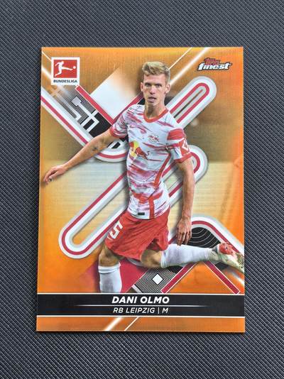 【博洋堂】卡牌拍卖专场第002期 - 2022 Topps Finest 奥尔默 莱比锡红牛队 10/25编 橙折 超低编