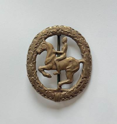 RimeNova韵星2025军品类夏季拍卖会-- RimeNova 2025 Summer Militaria Sale - 联邦德国（西德）铜级马术奖章