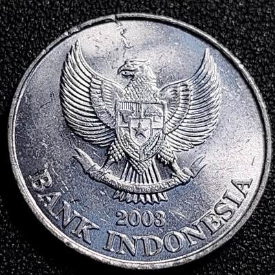 泉币菌-第69场-精品欢乐场-第2场 / 福利放送，感谢大家一直以来的支持。68-72场中，凡拍中15单及以上者，非偏远地区购买者，其所购所有商品满30包邮。       （特别说明：偏远地区包邮条件除满足购满15单及以上外，内蒙古、青海、西藏、宁夏需要满48包邮，新疆、西藏需要满68包邮。） 原光美品 印度尼西亚200卢比铝币 鹰徽 巴厘岛八哥 25mm