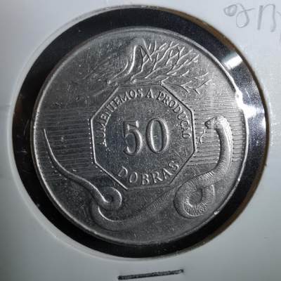 沼泽如烟--第805场 - 圣多美普林西比1990年50多布拉