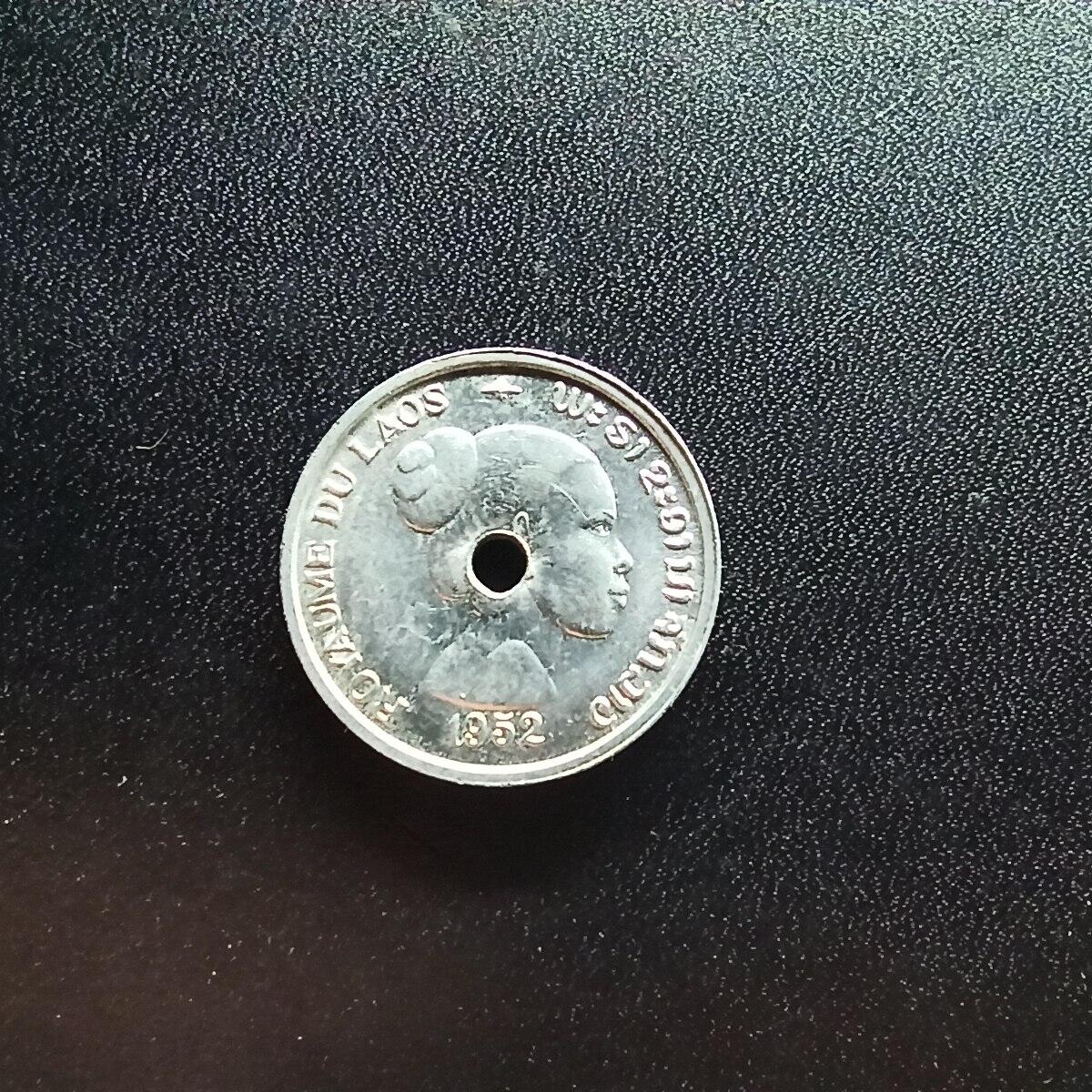 邮泉阁限时拍卖第二十场 各国硬币专场（请付一次邮费） 老挝1952年10分
