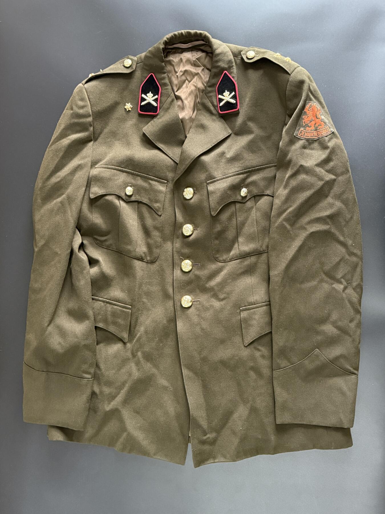 戎马世界章牌大赏第102期 荷兰皇家陆军中校常服
