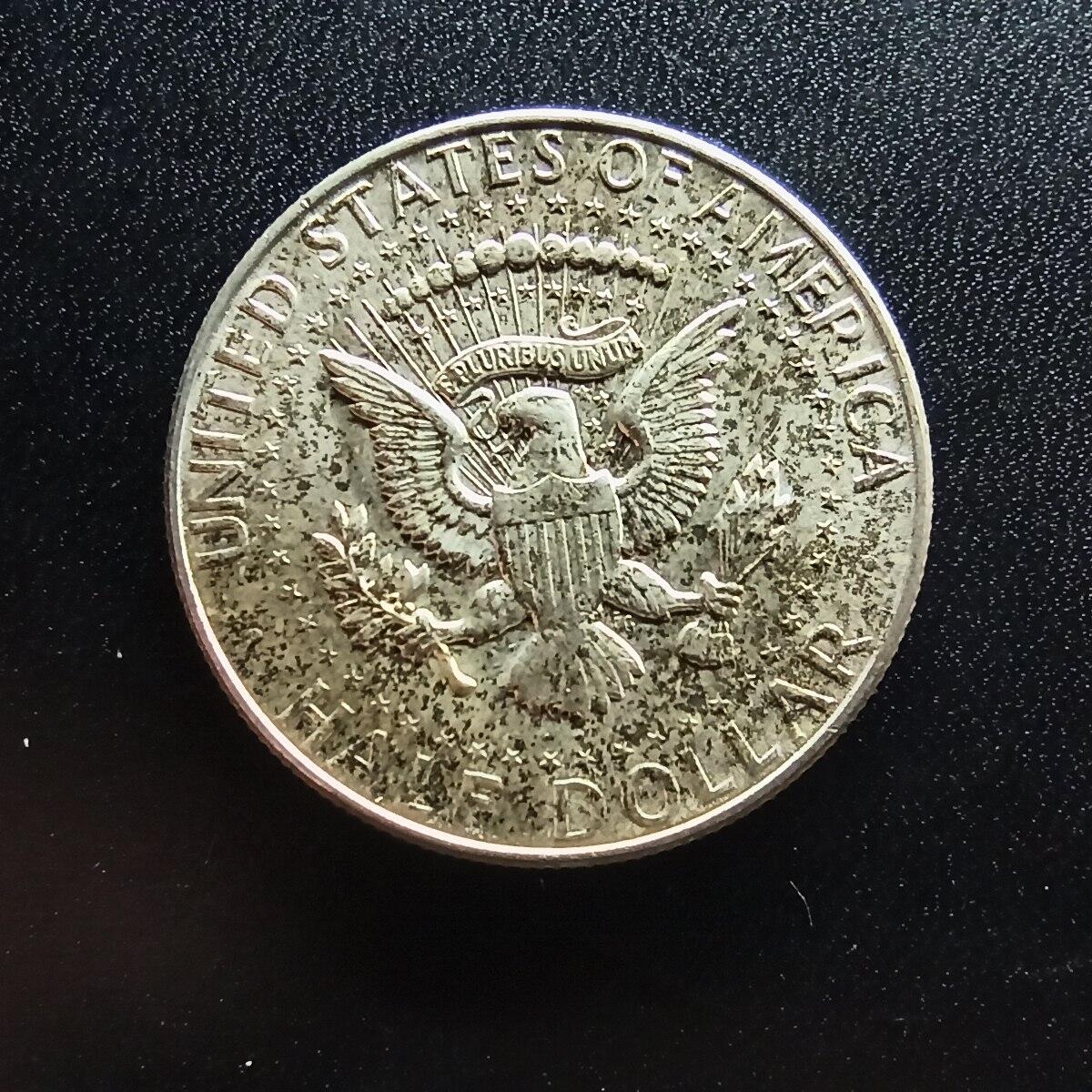 邮泉阁限时拍卖第二十场 各国硬币专场（请付一次邮费） 美国1964年½美元0.900银币12.5克