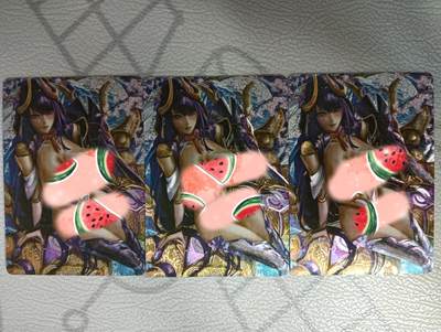 花开卡拍第33期（8月3号周日截拍，品控勿拍!!!拍品不寄存，运费5元，自制卡难免瑕疵，可能存在轻微撞角爆边等出厂瑕疵，品控介意勿拍！） - 艺术卡，小黑08雷电，粗闪三宫