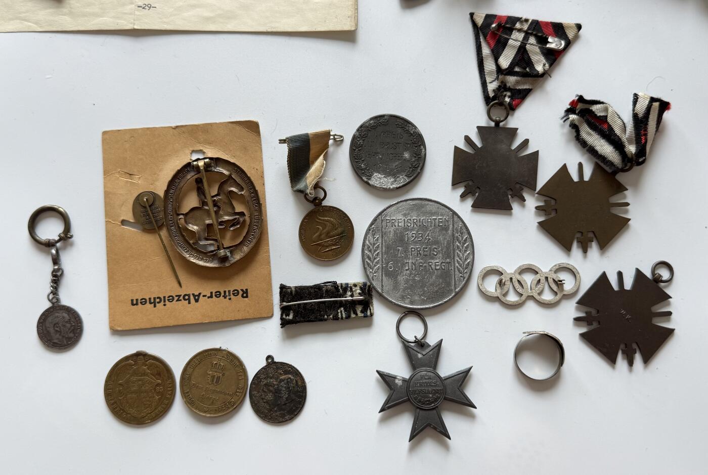 RimeNova韵星2025军品类夏季拍卖会-- RimeNova 2025 Summer Militaria Sale 德意志第二第三帝国老兵大全套（详情看介绍）