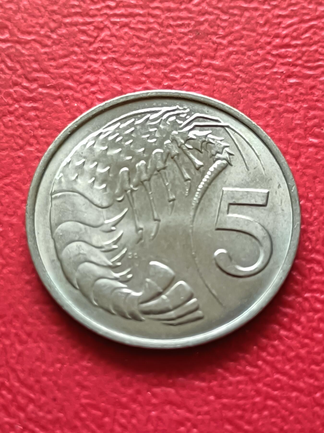 【云涧收藏】第五十场 开曼群岛1972年5分，UNC