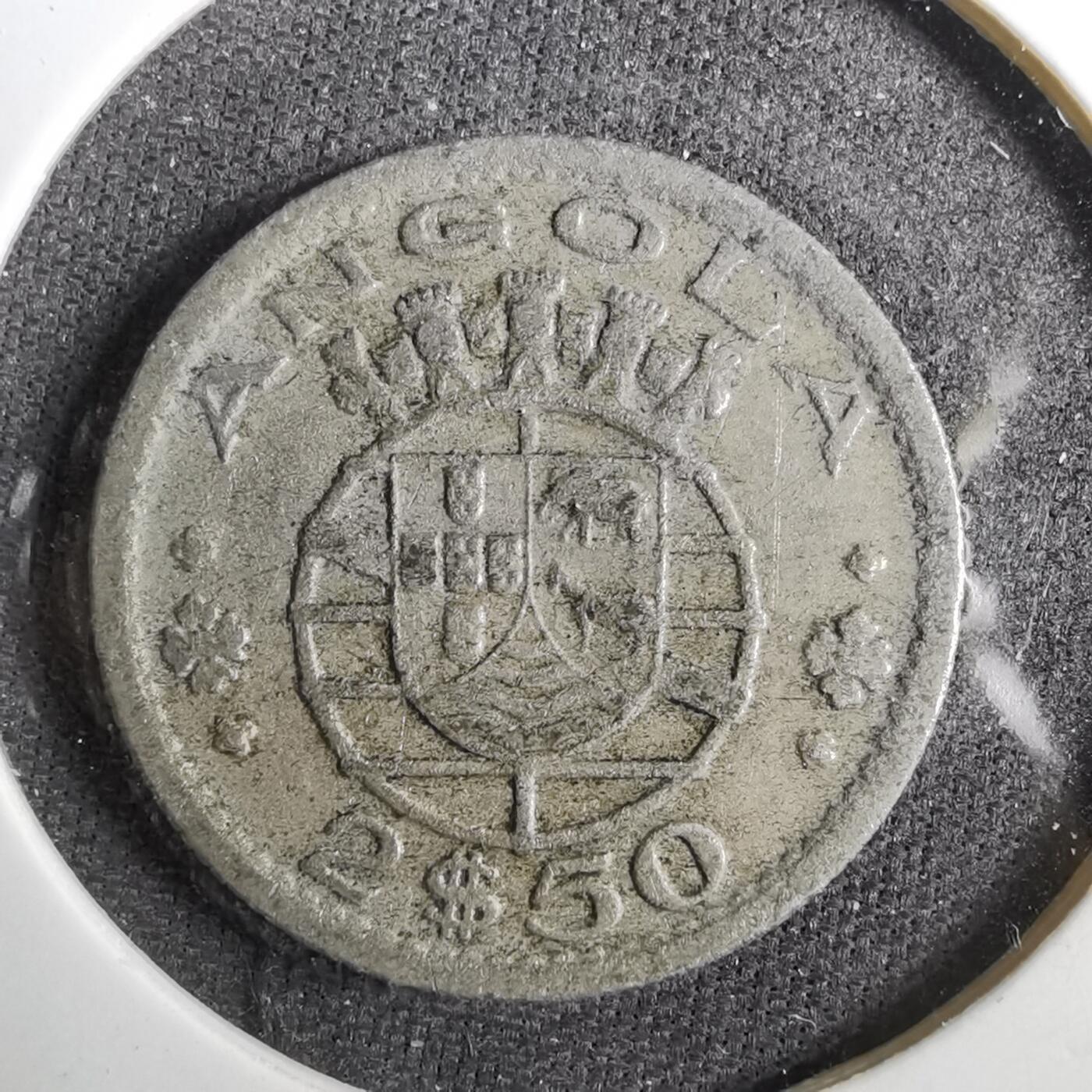 沼泽如烟--第805场 安哥拉1953年2.5埃斯库多