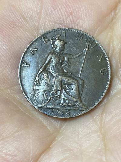 2025年第七十五场(总第一百零一场）外国好品散币(免佣金) - 英国🇬🇧1918年法新(乔治五世第一版)