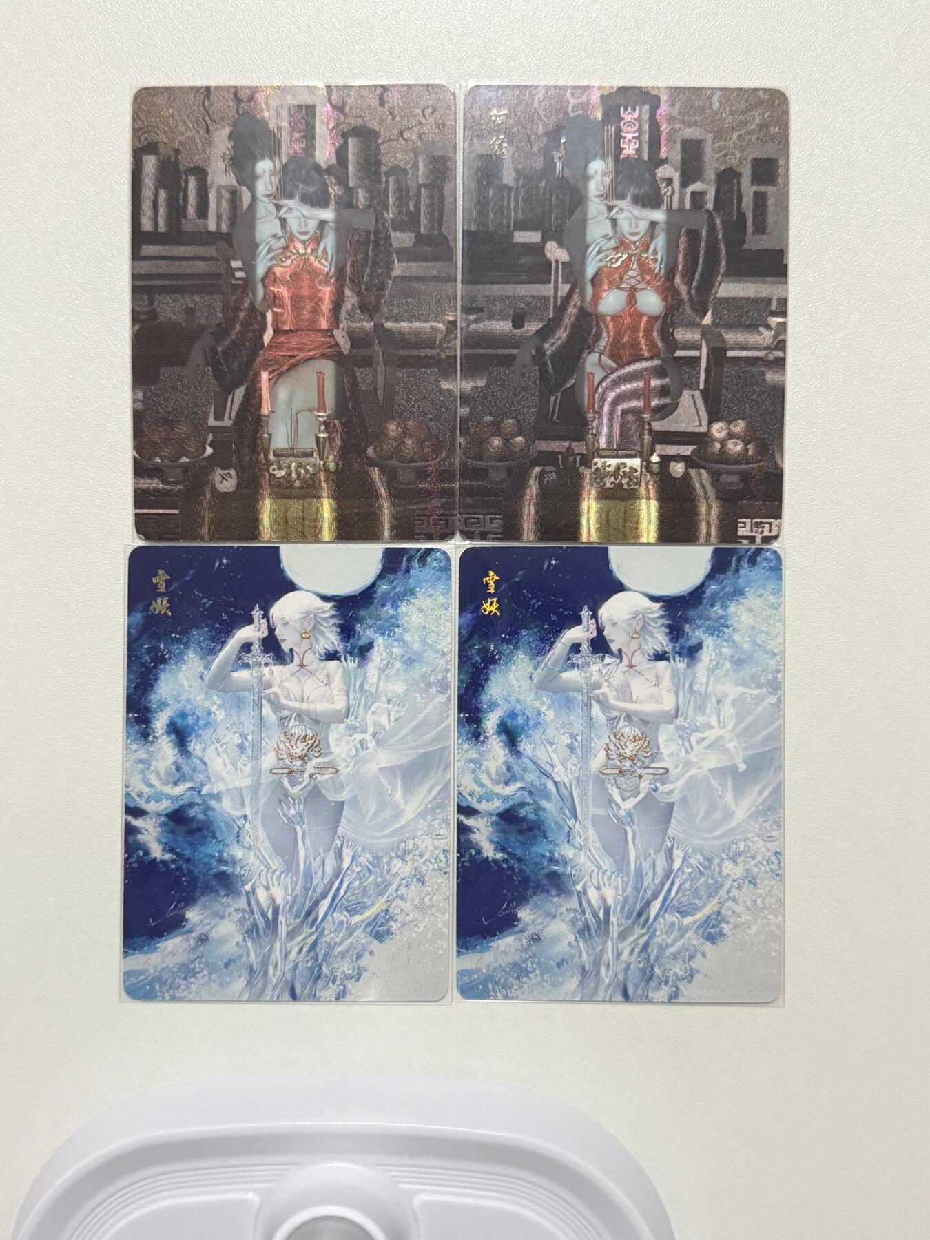 花开卡拍第33期（8月3号周日截拍，品控勿拍!!!拍品不寄存，运费5元，自制卡难免瑕疵，可能存在轻微撞角爆边等出厂瑕疵，品控介意勿拍！）