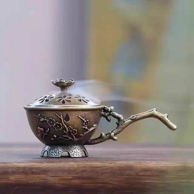 杂件，处理 - 梅花香炉