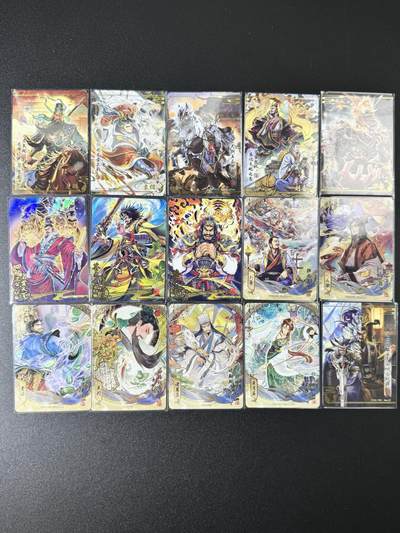 公益拍NO.3期 热点+经典，史上最强！买家0佣金！卖家送拍0抽成！（周六晚8点截拍，量大管饱！）   - 卡游 卡游三国 流芳传韵卡 共15张