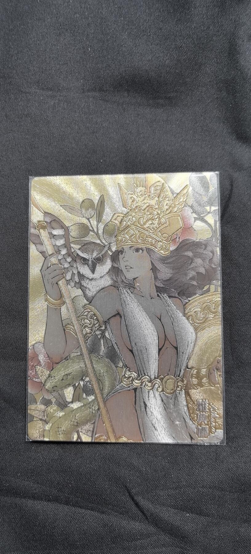 第168期拍卖【长期征集拍品】 麦稀奇第三届钱币展女神2克银卡【今年银卡发行300张，现场展商就有一百多家，分散比较均匀】。特殊号码123号。咸鱼已经卖到600多。有签名的卡要贵很多。麦稀奇银卡每年就一届，赠送卡一张