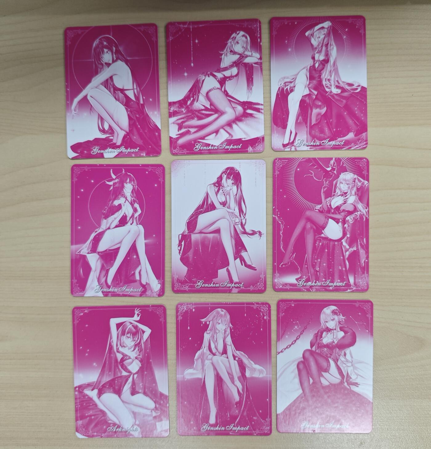 花开卡拍第33期（8月3号周日截拍，品控勿拍!!!拍品不寄存，运费5元，自制卡难免瑕疵，可能存在轻微撞角爆边等出厂瑕疵，品控介意勿拍！）