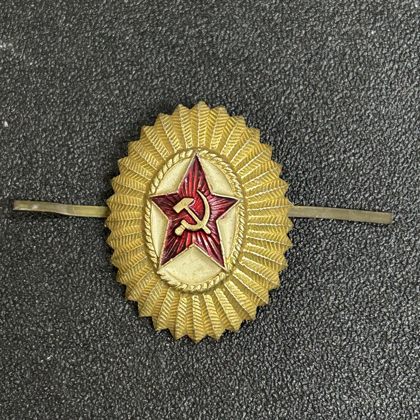 西秦中古拍卖第五十三期 苏联军官帽徽