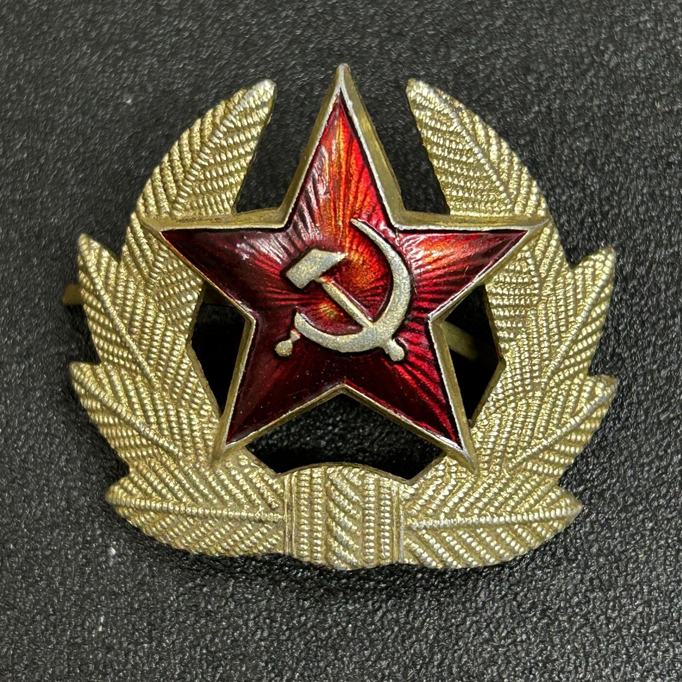 西秦中古拍卖第五十三期 苏联士兵帽徽