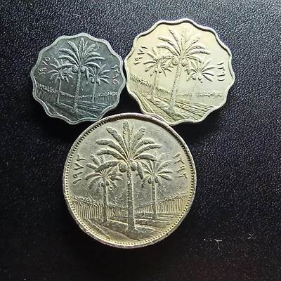 邮泉阁限时拍卖第二十场 各国硬币专场（请付一次邮费） - 伊拉克3枚