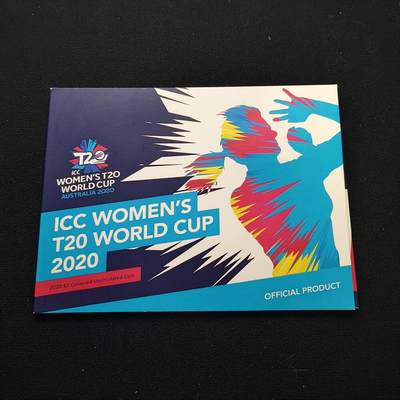 【全场包邮】纯粹捡漏拍449场 - 澳大利亚2020年2元女子板球T20世界杯官方卡装纪念币