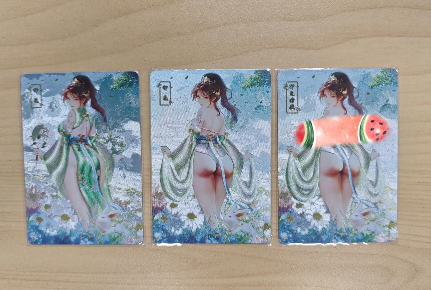 花开卡拍第33期（8月3号周日截拍，品控勿拍!!!拍品不寄存，运费5元，自制卡难免瑕疵，可能存在轻微撞角爆边等出厂瑕疵，品控介意勿拍！）