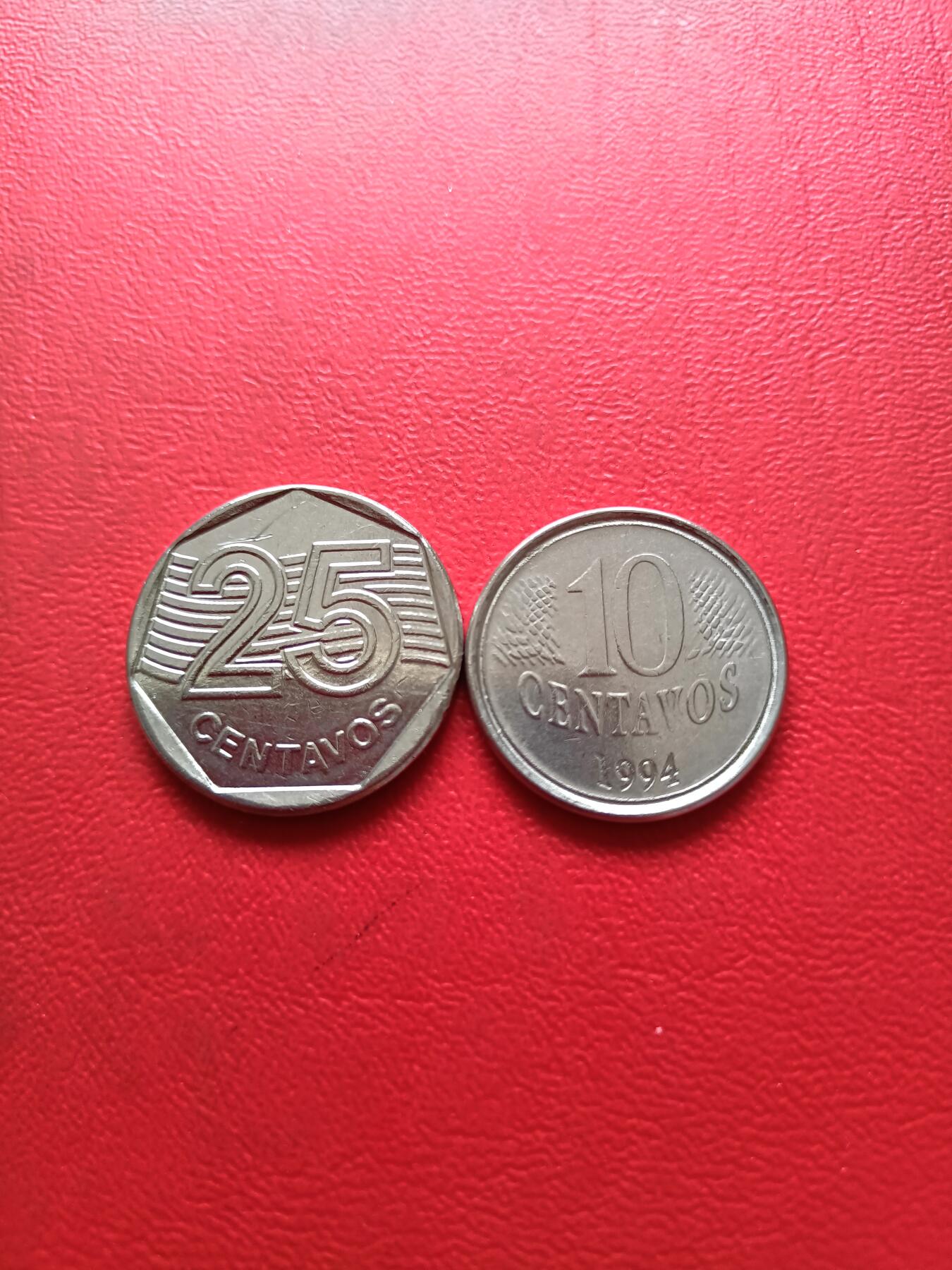 【云涧收藏】第五十场 巴西1994年10、25分2枚