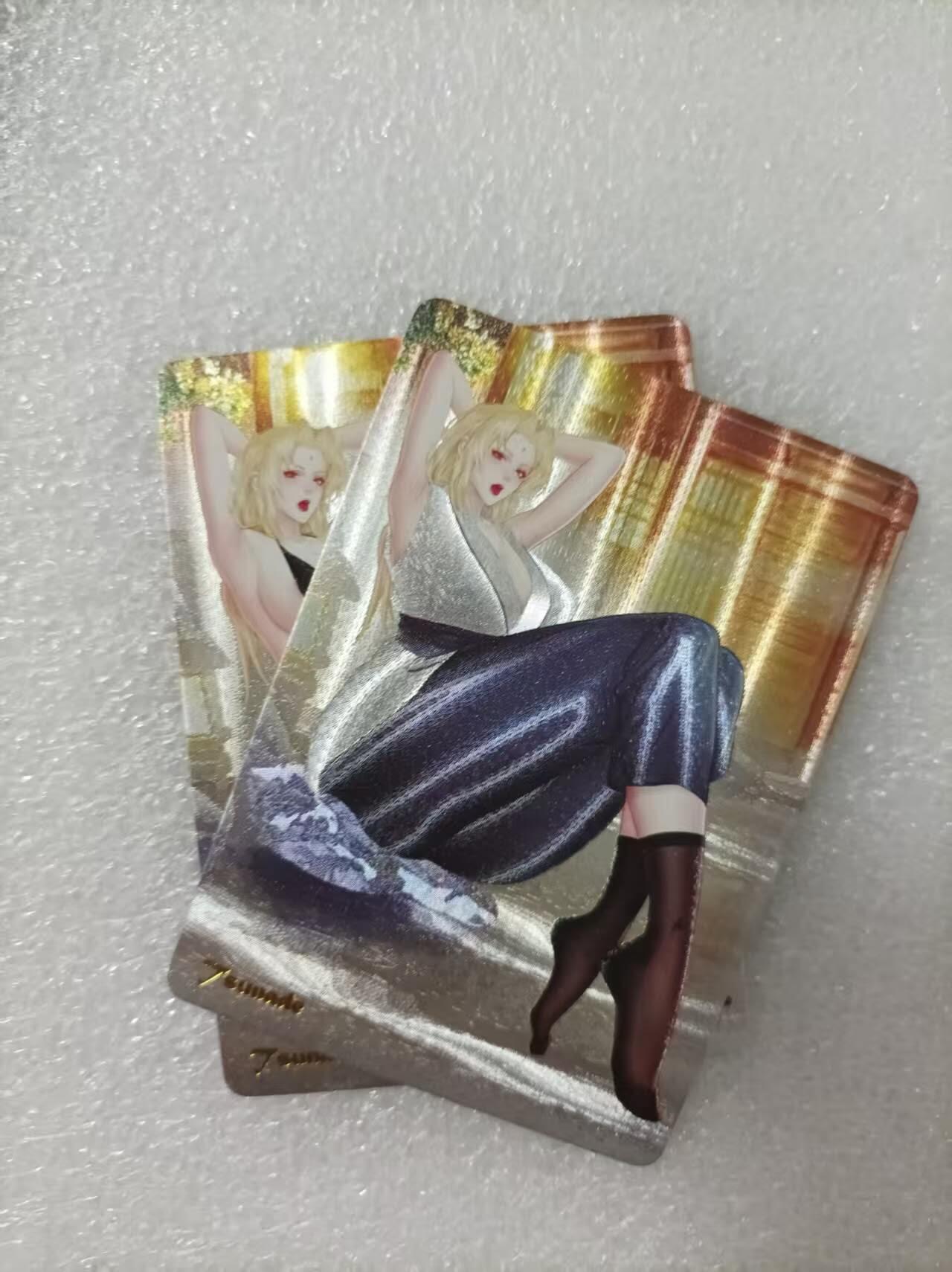 夜之极第二十七期 （8月2日周六晚6点半截拍，欢迎竞拍） 逍遥卡牌 纲手两渐变丝袜版