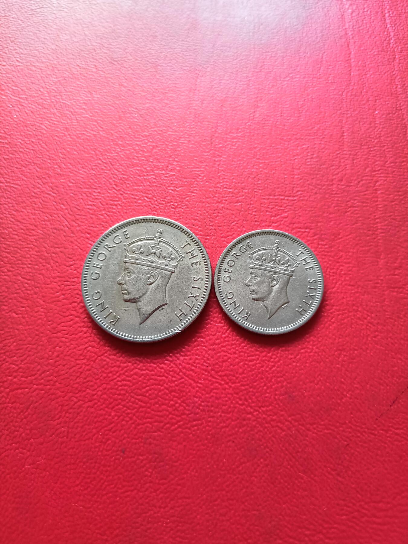 【云涧收藏】第五十场 英属马来亚1950年10、20分2枚
