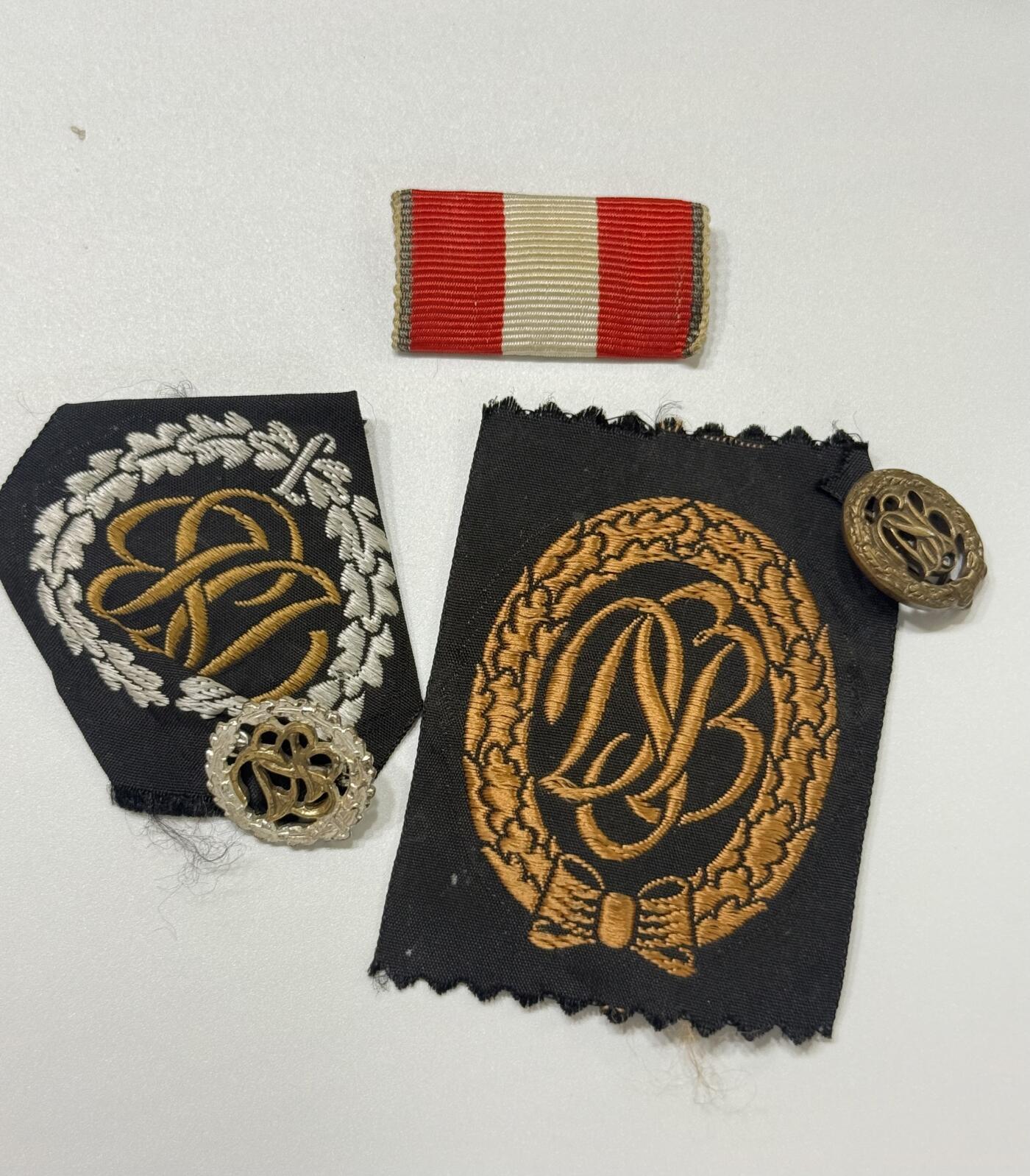 RimeNova韵星2025军品类夏季拍卖会-- RimeNova 2025 Summer Militaria Sale 魏玛德国布体能奖章带mini+汉堡勋章略