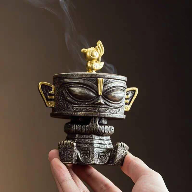 杂件，处理 三星堆香炉