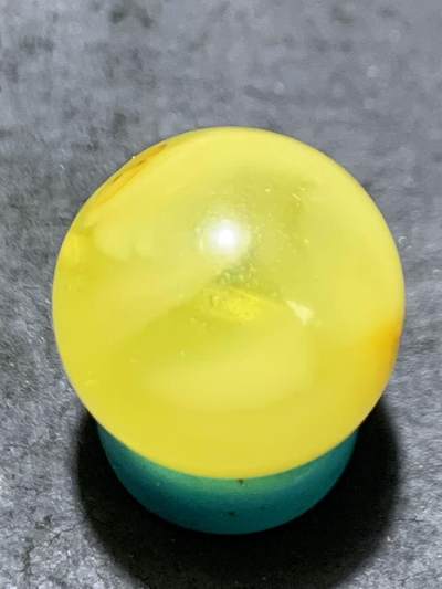 天然乌克兰原矿蜜蜡圆珠一颗 蜡色浓郁 原矿无优化 通货特价 - 天然乌克兰原矿蜜蜡圆珠一颗 蜡色浓郁 原矿无优化 通货特价
